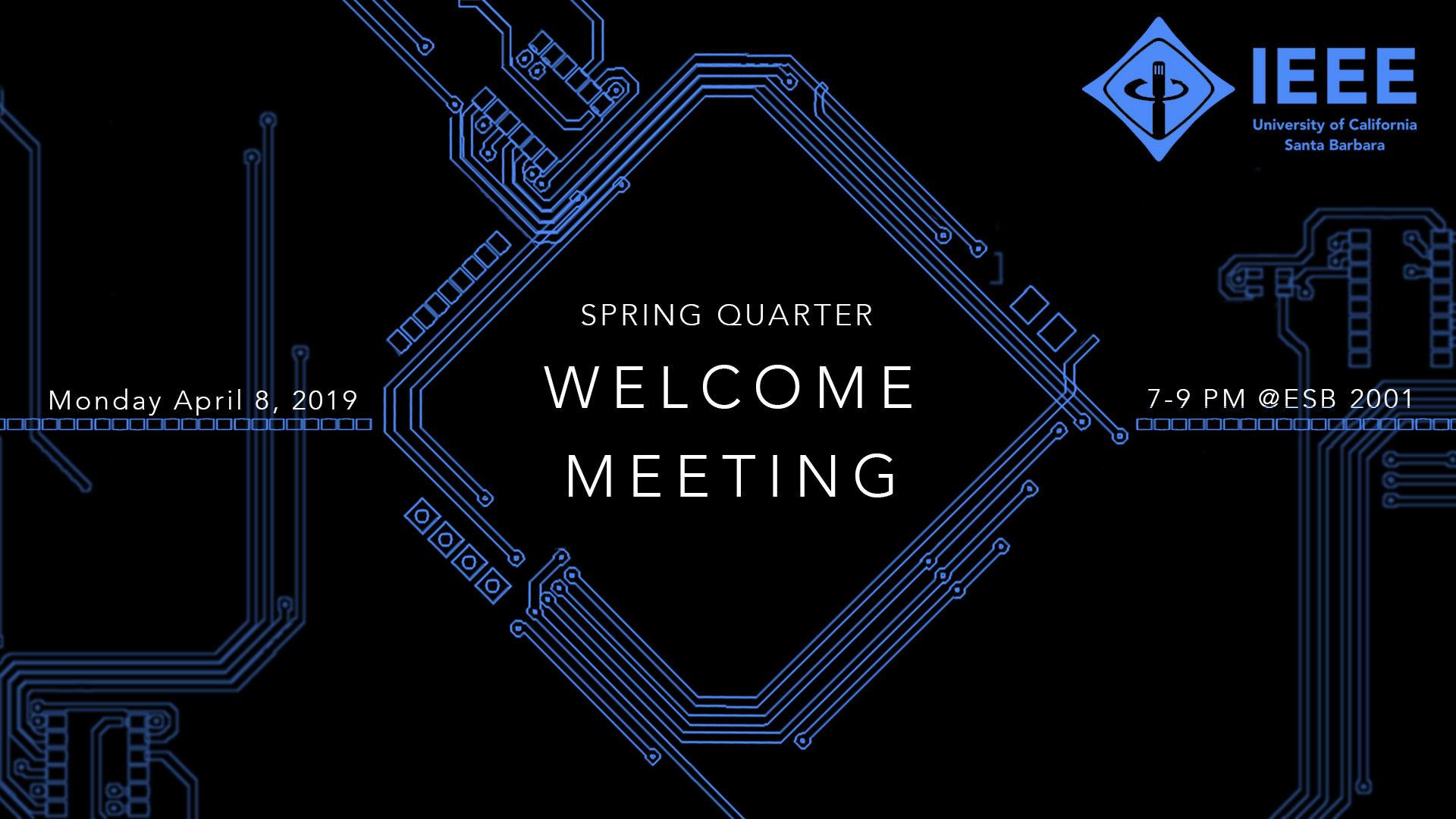 Spring Quarter - First General Meeting