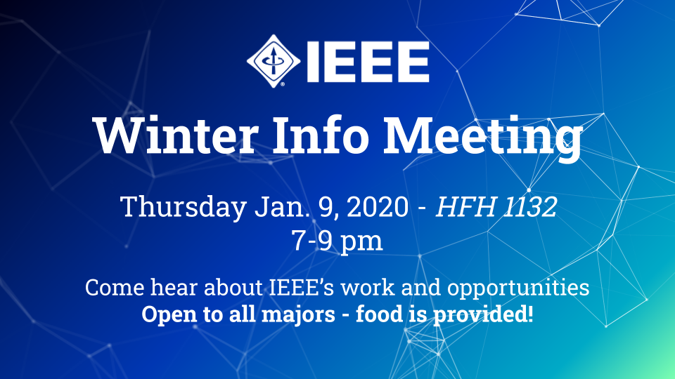 Winter Quarter Meeting UCSB IEEE